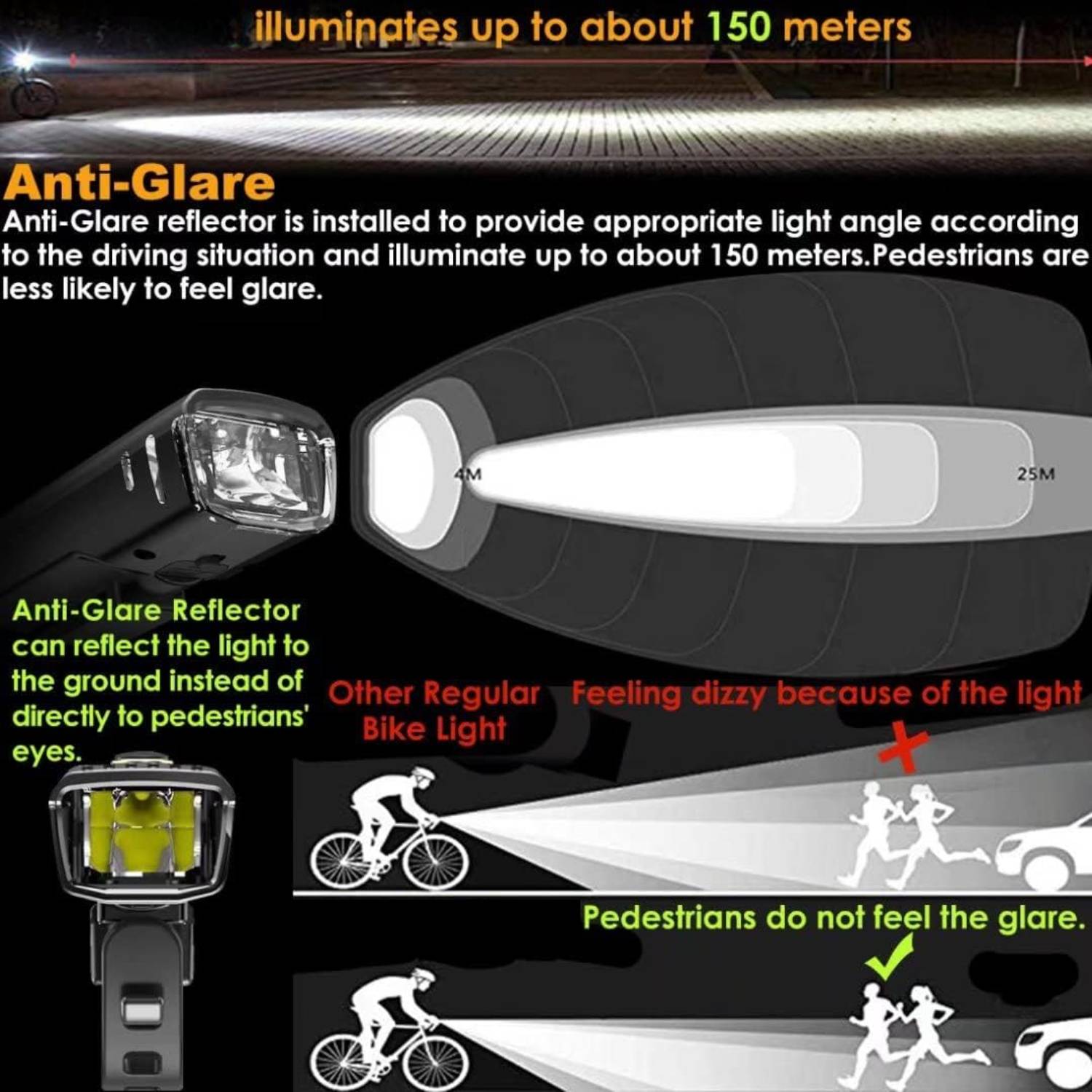 buy bicycle front mount light