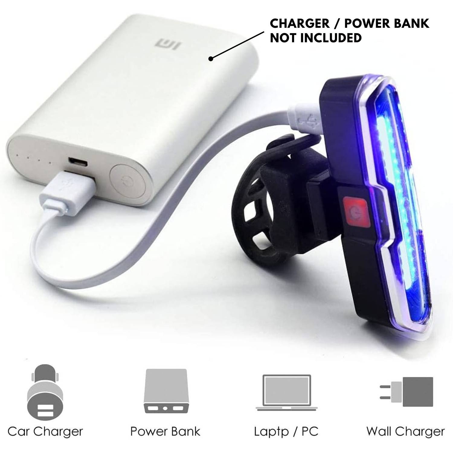 LED Rear Bike Light: image 5